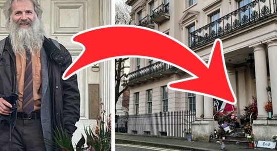 Swede Anders 56 is homeless in London lives on