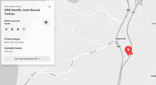 Tesla opened Gemlik Supercharger on the Istanbul Izmir highway