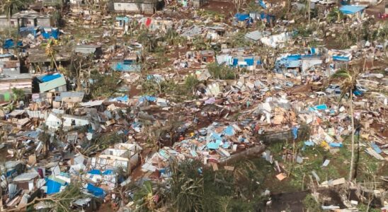 The cyclone passed like a steamroller over Mayotte