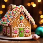 The gingerbread house recipe for Christmas