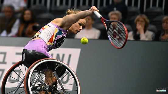 The most successful wheelchair tennis player ever takes a different