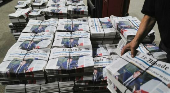 The newspaper Le Monde celebrates its 80th anniversary