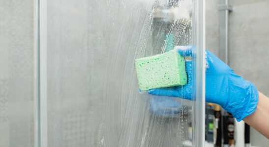 This is the right frequency to clean shower screens