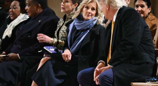 Trump hijacks a photo of Joe Bidens wife new misogynistic