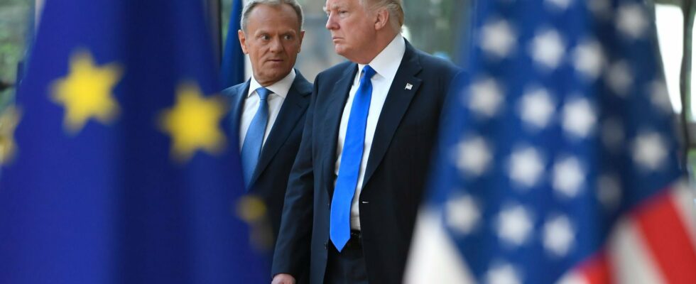 Tusk and Trump the duel of the two Donalds at