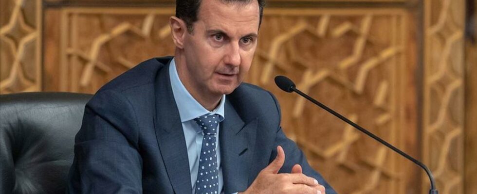 US press announced Assad asked for help from both Trump