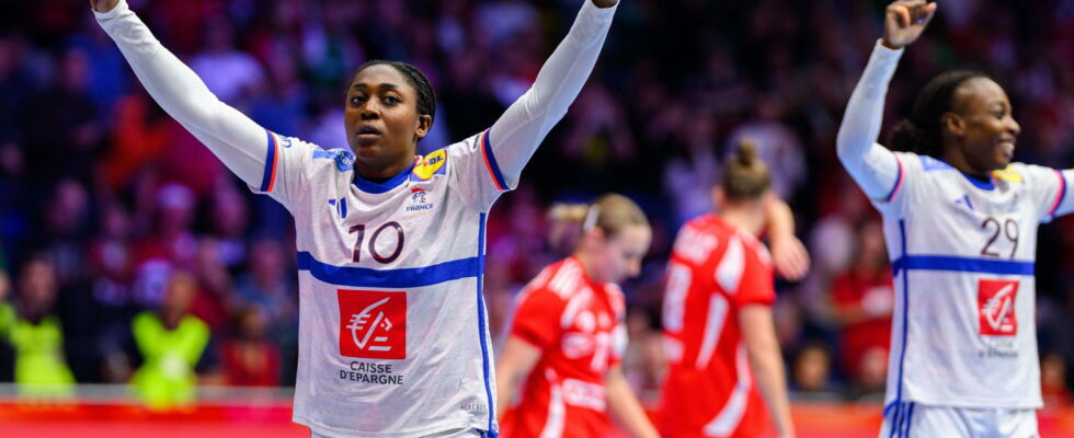 Womens Euro handball 2024 France faces Denmark in the semi final