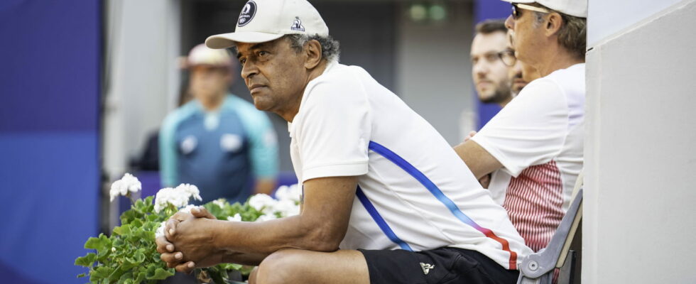 Yannick Noah returns to service as a coach and will