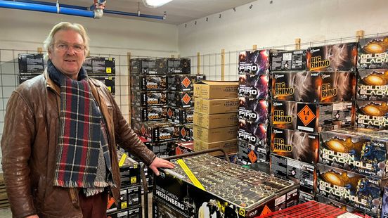 Year after the fire fireworks are sold in Driebergen again