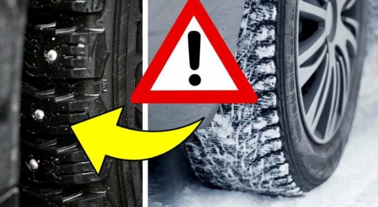 Your studded tires may be illegal despite legal tread