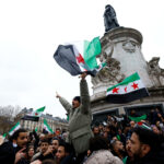 across Europe Syrians celebrate the fall of Bashar al Assad