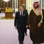 arrival of Emmanuel Macron in Riyadh to strengthen diplomatic ties