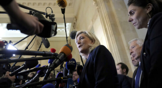 decisive day for Marine Le Pen