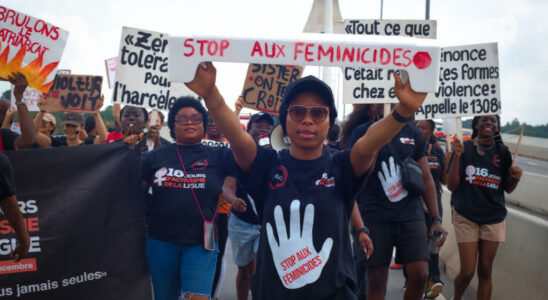 feminist associations demonstrate for the inclusion of femicide in the