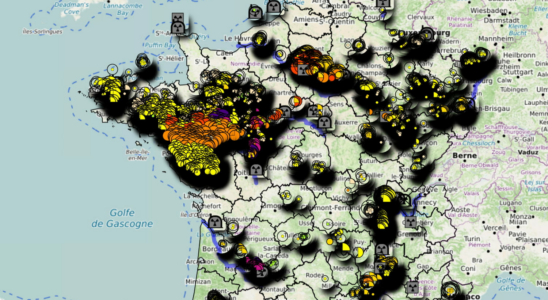 find out on this map if you are concerned