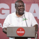 in Ghana John Mahama wins the presidential election with 56