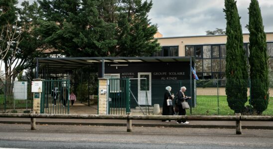 near Lyon the Al Kindi Muslim high school in the States