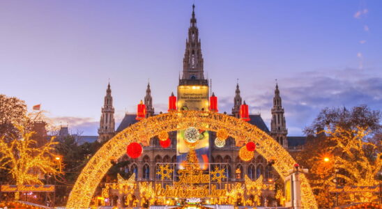 on Rathausplatz in Vienna