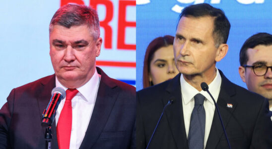 outgoing president Zoran Milanovic and his rival Dragan Primorac advance