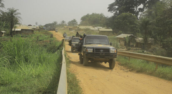 the M23 seizes the town of Matembe in Lubero