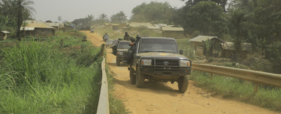 the M23 seizes the town of Matembe in Lubero