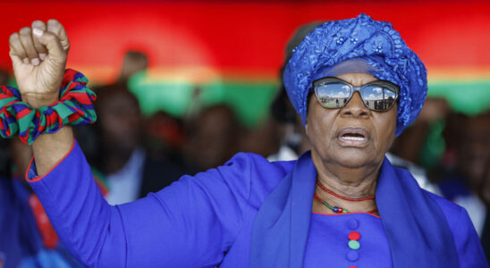 the opposition contests the election of Netumbo Nandi Ndaitwah first woman