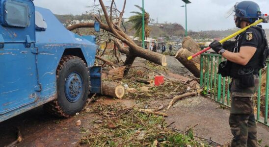 the view of General Jean Marc Descoux after Cyclone Chido –