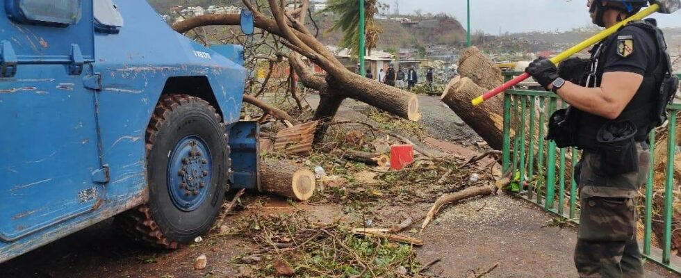 the view of General Jean Marc Descoux after Cyclone Chido –