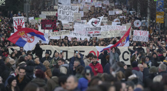 thousands of people demonstrate against power following a tragedy in