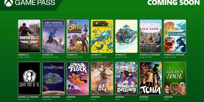 1737539389 Games to be Added to Xbox Game Pass in January