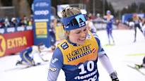 A bad setback for Krista Parmakoski Finland with quite