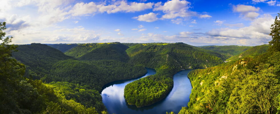 An air of Amazonia along the Meander de Queuille