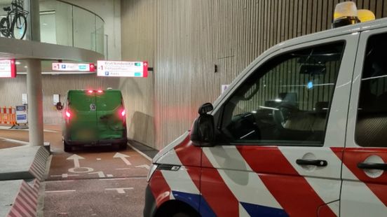 And again it goes wrong van in Utrecht Central bicycle