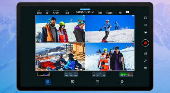 Android tablet support came to Blackmagic Camera application