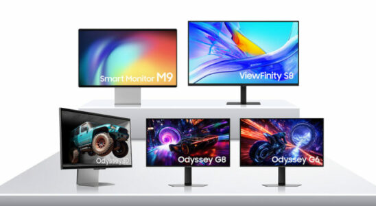 Artificial intelligence supported monitors from Samsung