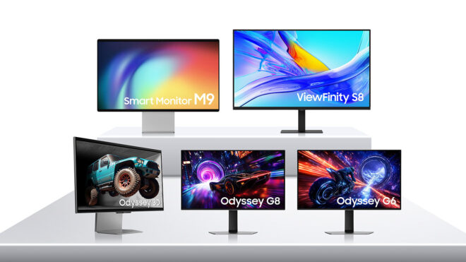 Artificial intelligence supported monitors from Samsung