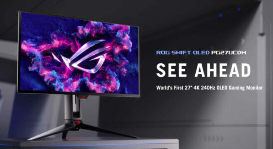 Asus and MSI introduced 27 inch 4K OLED gaming monitors