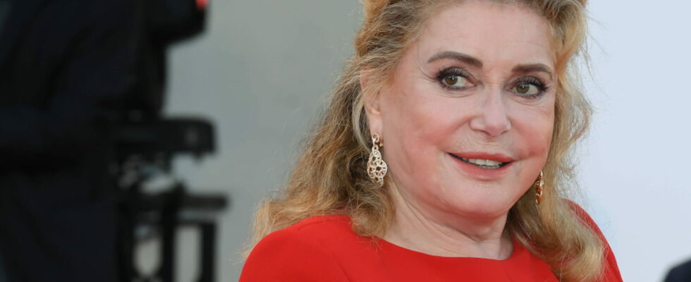 At 81 Catherine Deneuve wears her white hair with unparalleled