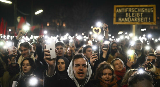 Austria a demonstration against the arrival of the far right