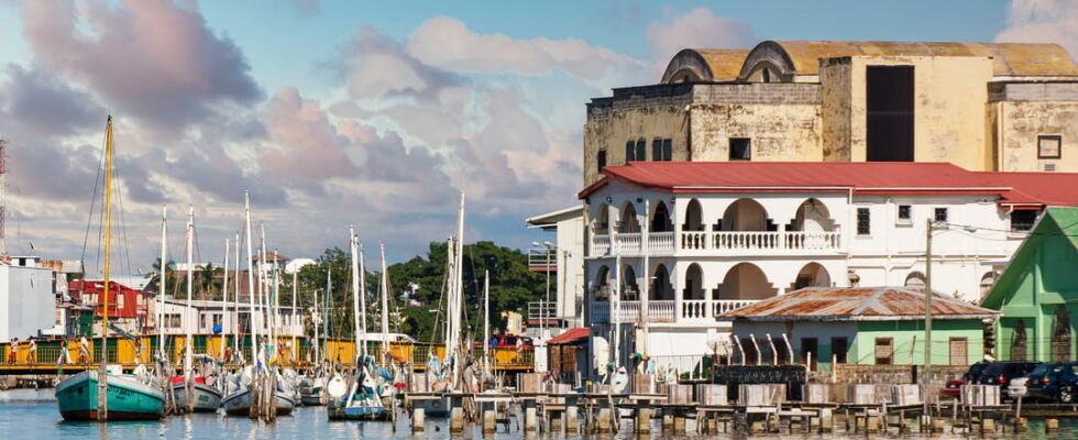 Belize City obligatory passage point