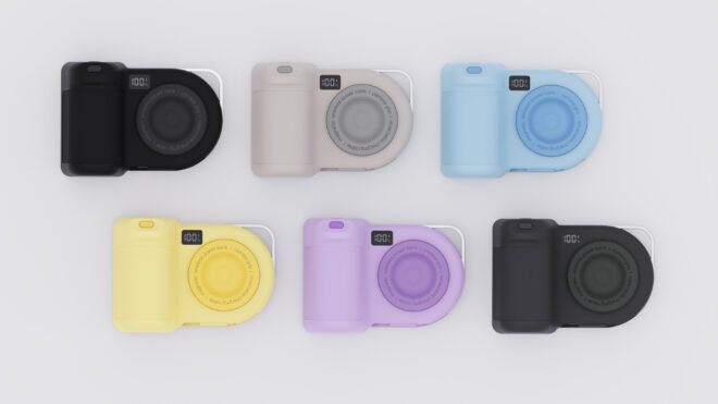 Belkin introduced an interesting powerbank with a camera form