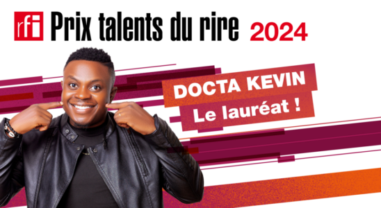 Cameroonian comedian Docta Kevin wins the 2024 RFI Talents du