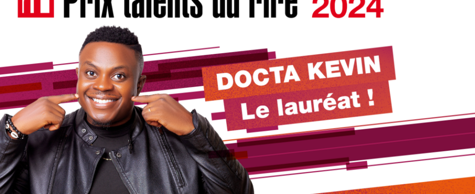 Cameroonian comedian Docta Kevin wins the 2024 RFI Talents du