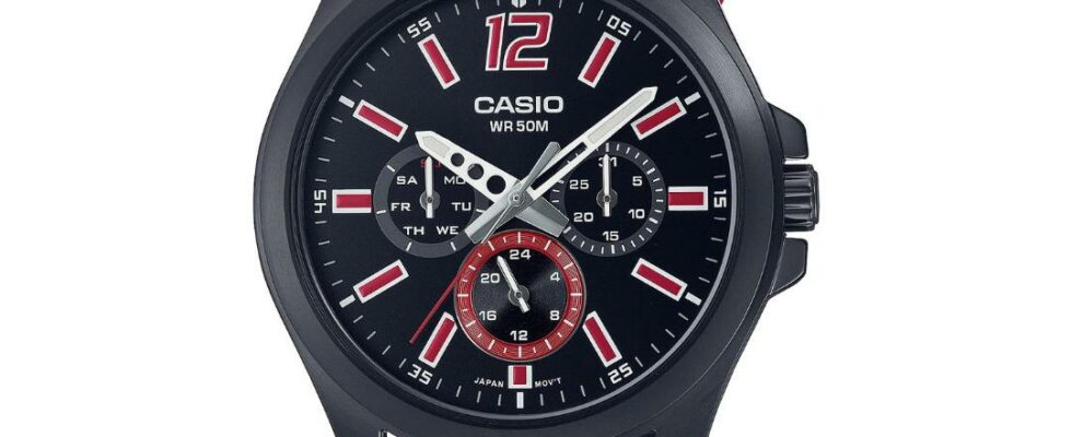 Casio MTP E350BL 1BVDF Wristwatch is on sale The best watch you