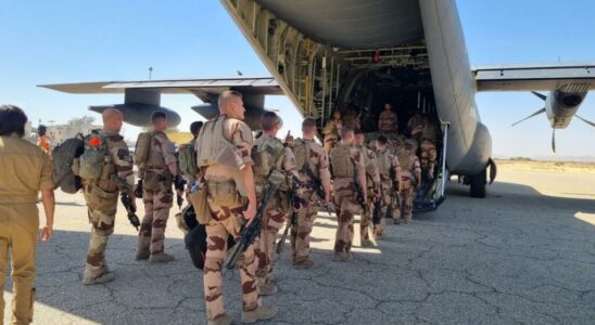 Chad an official ceremony marks the withdrawal of French forces