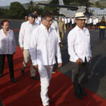 Colombian President Gustavo Petro visits Haiti