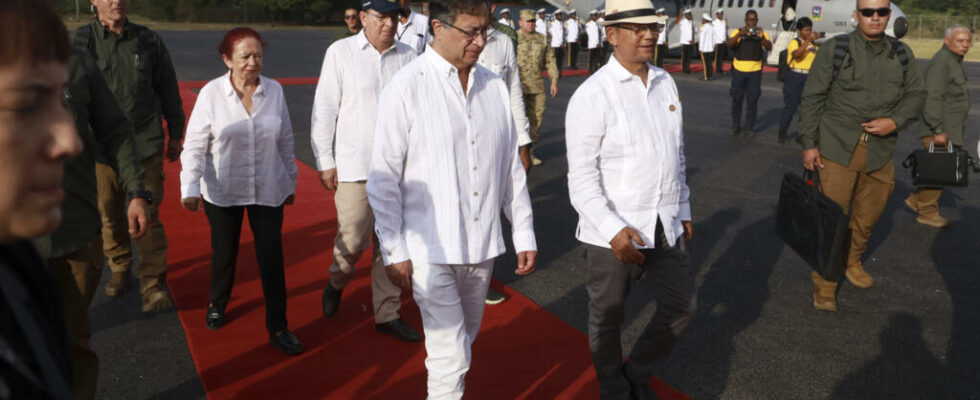 Colombian President Gustavo Petro visits Haiti