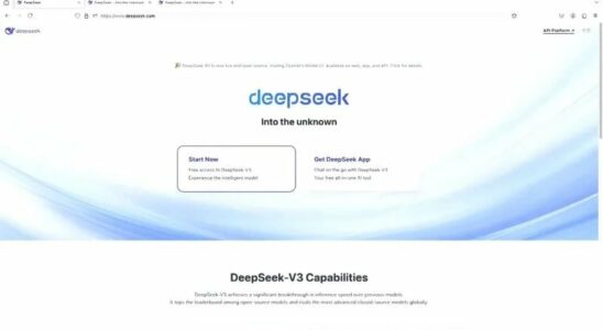 Deepseek changes balances in the artificial intelligence sector