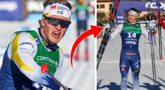 Edvin Anger second in the Tour de Ski