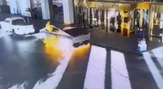 Explosion of a Tesla in Las Vegas this point in